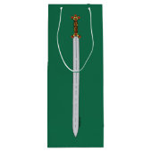 Ancient Celtic Sword Wijn Cadeautas (Achterkant)