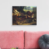 Ancient Chariot Race Canvas Afdruk (Insitu (Woonkamer))
