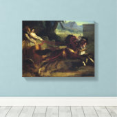 Ancient Chariot Race Canvas Afdruk (Insitu (Houten vloer))