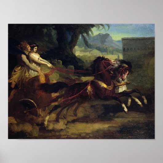 Ancient Chariot Race Poster (Voorkant)