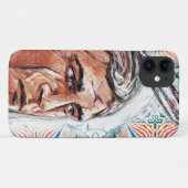 Ancient chieftan en fractaal patroon Case-Mate iPhone case (Achterkant (horizontaal))