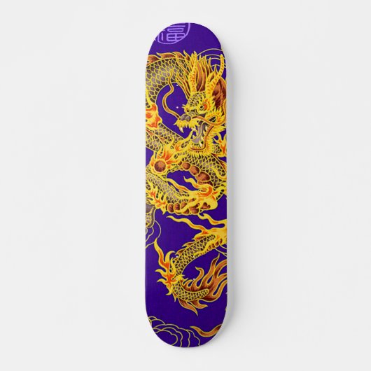 Ancient Chinees keizer Dragon Custom Pro Board Persoonlijk Skateboard (Voorkant)
