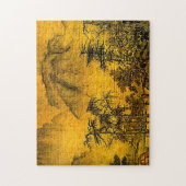 Ancient Chinees landschapsschilderij Legpuzzel (Verticaal)