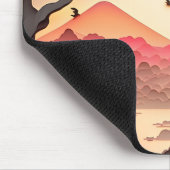 Ancient Chinees Scene Paper Cut Mousepad Muismat (Hoek)