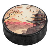 Ancient Chinees scène Paper Cut Puck (3/4)