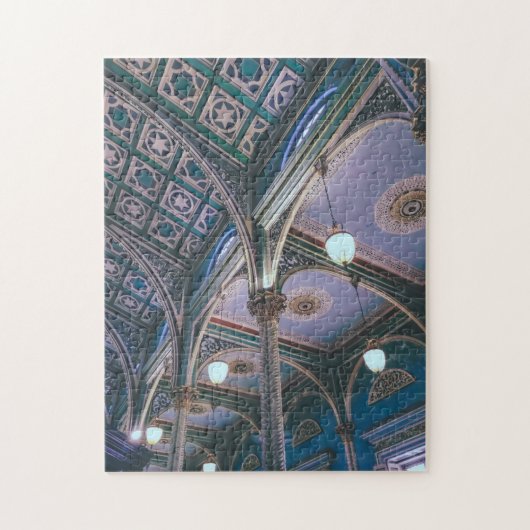 Ancient Church Building Jigzaag Puzzle Complex Legpuzzel (Verticaal)