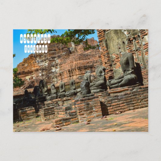 Ancient City of Ayutthaya Briefkaart (Voorkant)