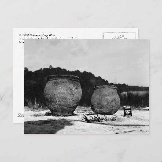 Ancient Clay Pots, Zuid-Mexico Briefkaart (Voorkant / Achterkant)