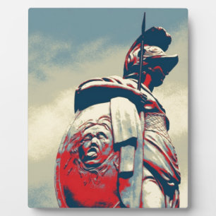 Ancient Colosseum Spartan Warrior Roman Gladiator Fotoplaat