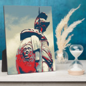 Ancient Colosseum Spartan Warrior Roman Gladiator Fotoplaat (Zijkant)