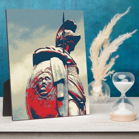 Ancient Colosseum Spartan Warrior Roman Gladiator Fotoplaat (Zijkant)