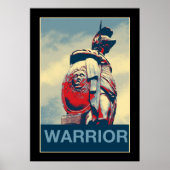 Ancient Colosseum Spartan Warrior Roman Gladiator Poster (Voorkant)