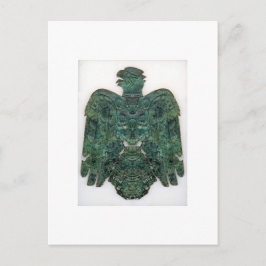 Ancient Copper Peoria Falcon 1859 Card gevonden Briefkaart (Voorkant)