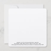 Ancient Copper Peoria Falcon gerestaureerde Kaart (Achterkant)