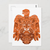 Ancient Copper Peoria Falcon Poster Briefkaart (Voorkant / Achterkant)