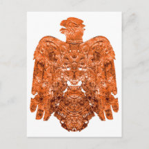 Ancient Copper Peoria Falcon Poster