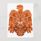 Ancient Copper Peoria Falcon Poster Briefkaart (Voorkant)
