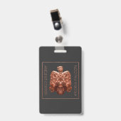 Ancient Copper Peoria Falcon Restored t-shirt -> O Badge (Voorzijde met clip)