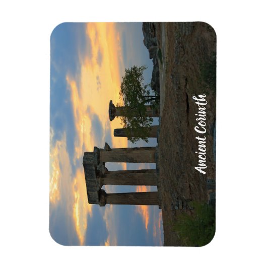Ancient Corinth Magneet (Verticaal)