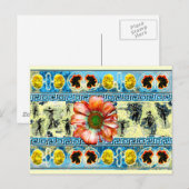 Ancient Dance Briefkaart (Voorkant / Achterkant)