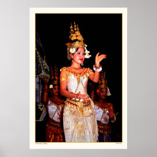 Ancient Dance - Cambodja Poster