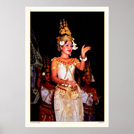 Ancient Dance - Cambodja Poster (Voorkant)