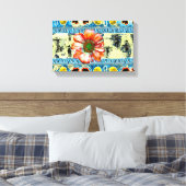 Ancient Dance Canvas Afdruk (Insitu (Slaapkamer))