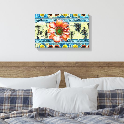 Ancient Dance Canvas Afdruk (Insitu (Slaapkamer))