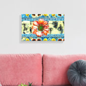 Ancient Dance Canvas Afdruk (Insitu (Woonkamer))