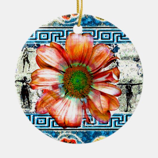 Ancient Dance Keramisch Ornament (Voorkant)