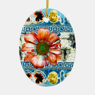 Ancient Dance Keramisch Ornament