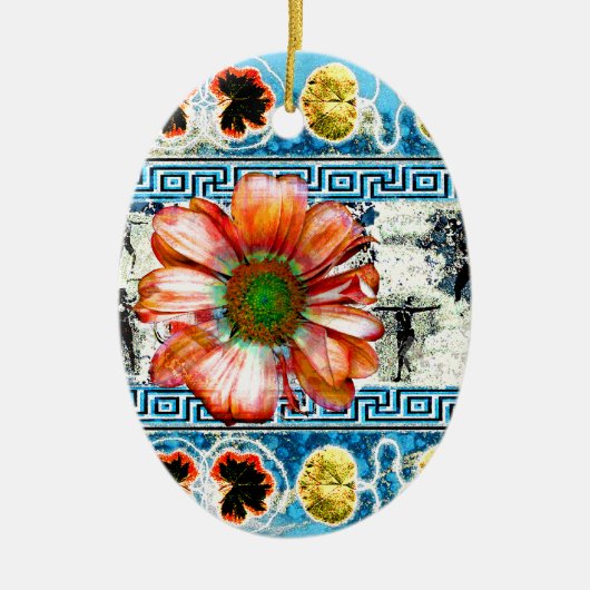 Ancient Dance Keramisch Ornament (Voorkant)