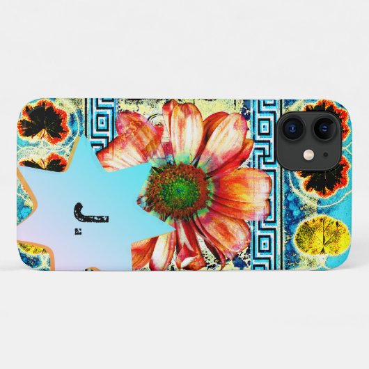 Ancient Dance Monogram Case-Mate iPhone Case (Achterkant (horizontaal))