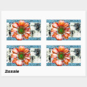 Ancient Dance Rechthoekige Sticker (Vel)