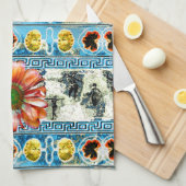 Ancient Dance Theedoek (Quarter Fold)