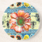 Ancient Dance Zandsteen Onderzetter (Voorkant)