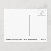 Ancient Dartmoor Settlement briefkaart (Achterkant)