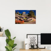 Ancient Delphi Greece Ruins Photo Print – Historic (Thuiskantoor)