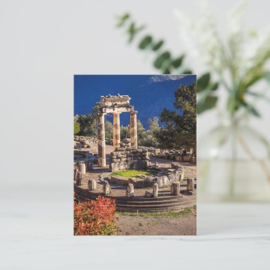 Ancient Delphi, Griekenland Briefkaart (Staand voorkant)