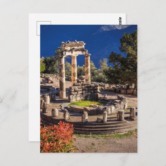 Ancient Delphi, Griekenland Briefkaart (Voorkant / Achterkant)