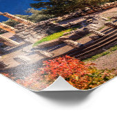 Ancient Delphi, Griekenland Foto Afdruk (Hoek)