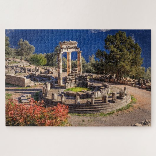 Ancient Delphi, Griekenland Legpuzzel (Horizontaal)