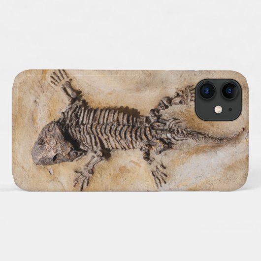 Ancient Dinosaur Fossil in steen Case-Mate iPhone Case (Achterkant (horizontaal))