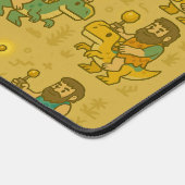 Ancient Dinosaur Rider with Glowing Staff Art Bureaumat (Hoek)