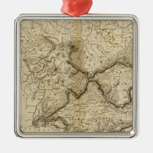Ancient Duitsland Metalen Ornament (Voorkant)