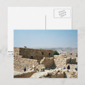 Ancient edifice, Masada, Israël Briefkaart (Voorkant / Achterkant)