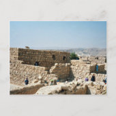 Ancient edifice, Masada, Israël Briefkaart (Voorkant)