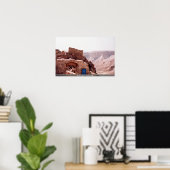 Ancient edifice, Masada, Israël Poster (Thuiskantoor)