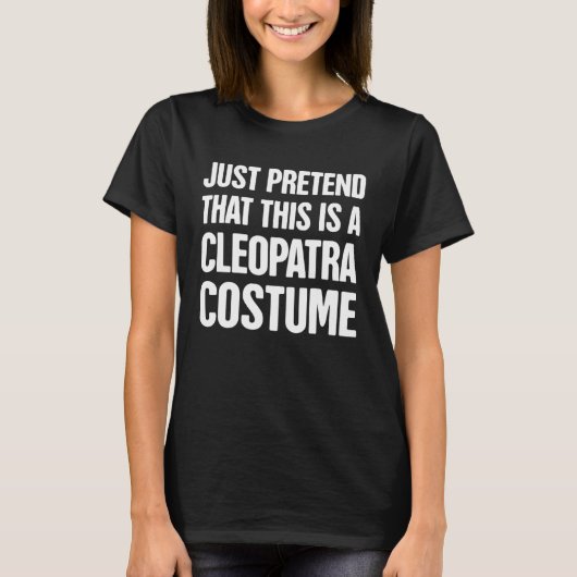 Ancient Egypt & Ancient Greece  Cleopatra Costume T-shirt (Voorkant)