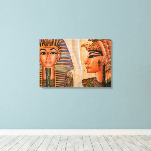 Ancient Egypt Canvas print (Insitu (Houten vloer))